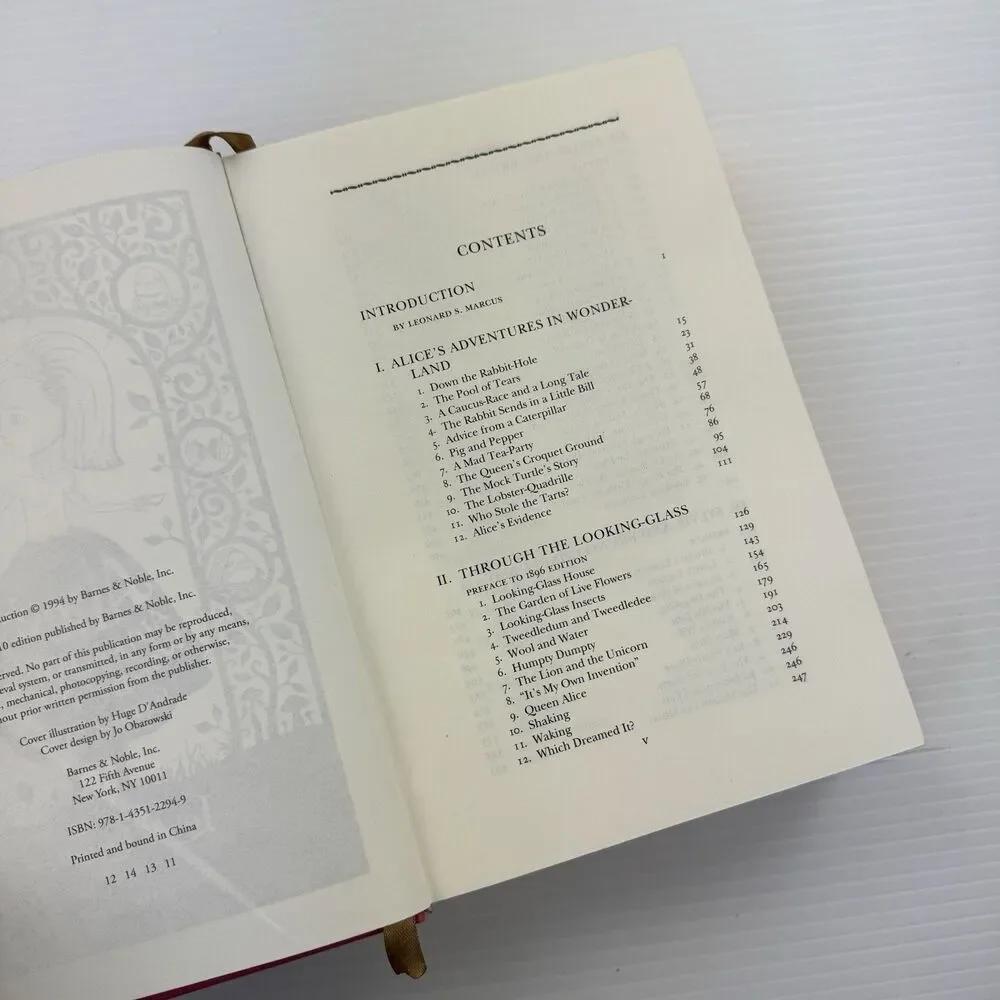 Alice's Adventures in Wonderland & Stories by Lewis Carroll Barnes & Noble Pink